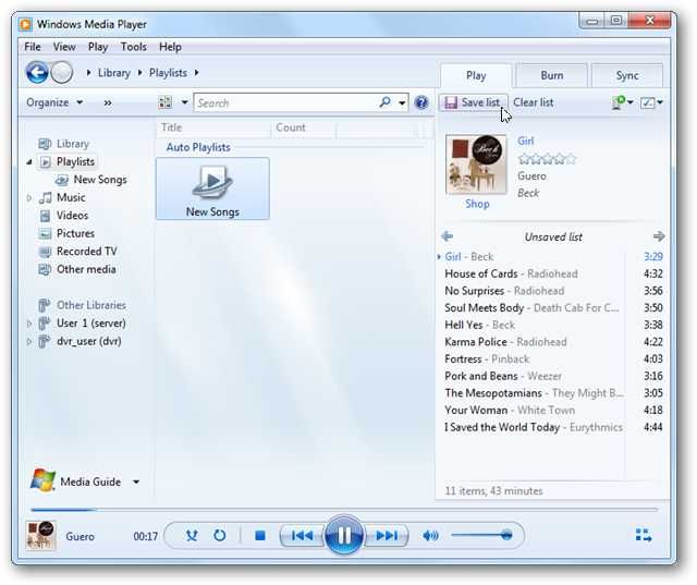 How To Create Auto Playlists In Windows Media Player 12