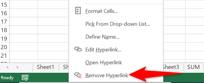 How To Remove Hyperlinks In Microsoft Excel