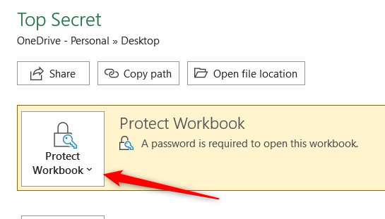 How To Change Or Remove A Workbook Password In Excel