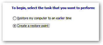Using System Restore in XP