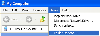 tool folder options