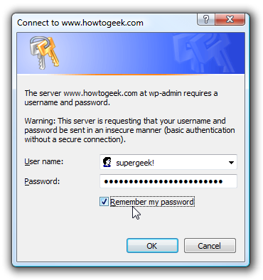 Create a Shortcut to the Stored User Names and Passwords Dialog in Windows