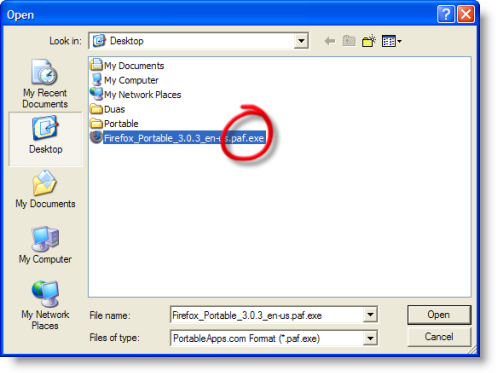 portableapps select paf