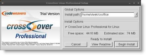 install global options