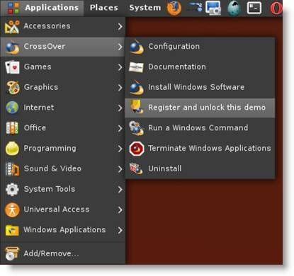 ubuntu register unlock demo