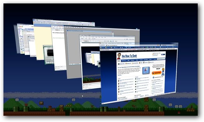 Windows Vista Flip 3D