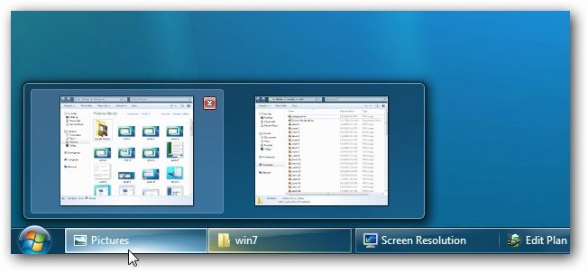 Windows 7 Taskbar Unpinned