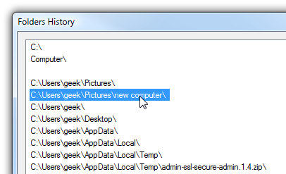 7-Zip History