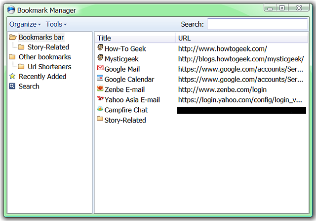 iron-browser-bookmarks-manager