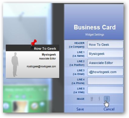 business card