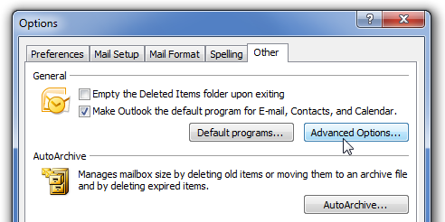 Make Outlook Stop Using Internet Explorer&rsquo;s RSS Feeds