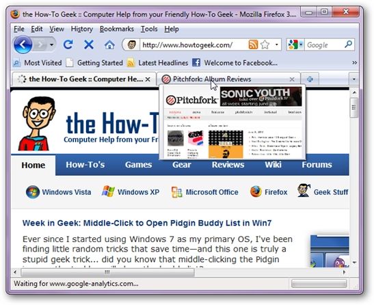 Preview Tabs In Firefox With Tab Preview 0 3 Preview Tabs In Firefox With Tab Preview 0 3
