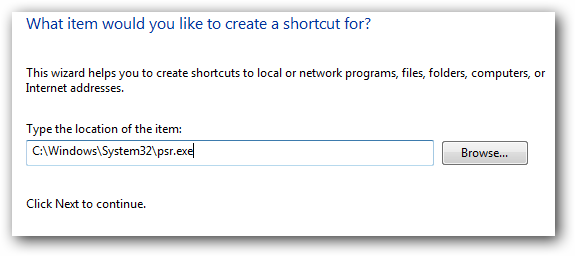 shortcut