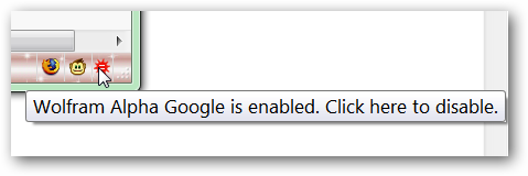 Combine Wolfram Alpha &amp; Google Search Results in Firefox