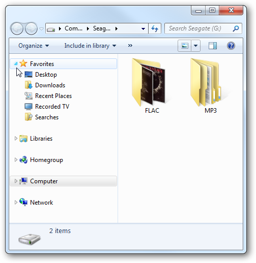 Make the Navigation Pane Easier to Manage in Windows 7
