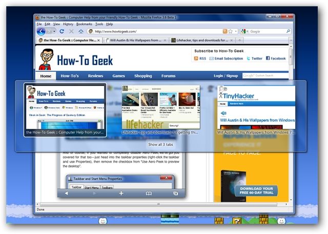 Firefox New Ctrl+Tab