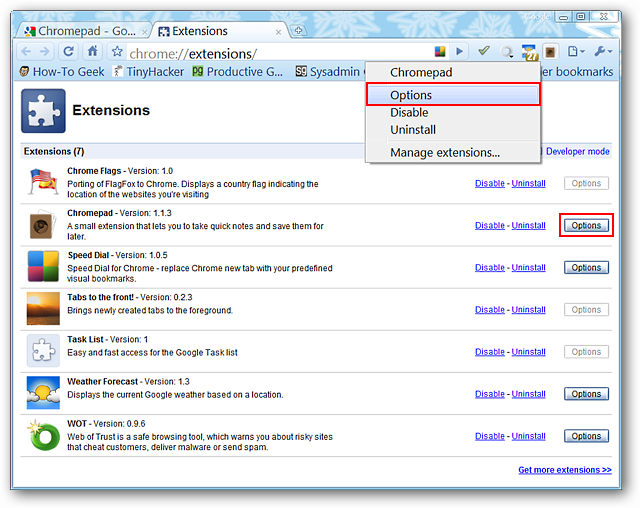 Add a “BuiltIn” Notepad to Google Chrome