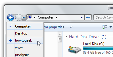 Make Backspace in Windows 7 or Vista Explorer Go Up like XP Did
