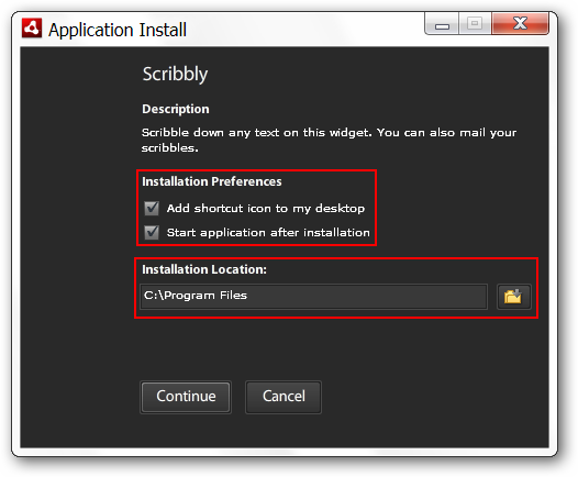 Send Notes to Your E-mail Account with Scribbly