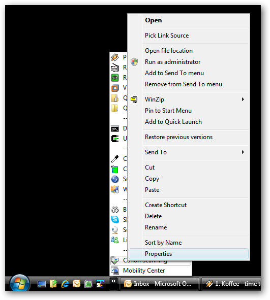 Full right-click context-menus