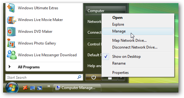 Share Folders & Files Between Vista and XP Machines