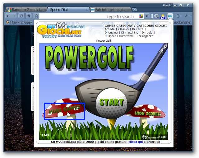 Play a New Random Game Each Day in Chrome