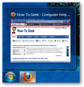 Enable Thumbnail Previews For Firefox In Windows 7 Taskbar Enable Thumbnail Previews For Firefox In Windows 7 Taskbar