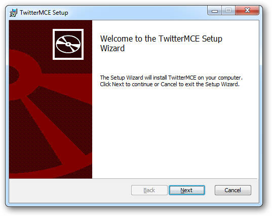Use Twitter in Windows Media Center with TwitterMCE