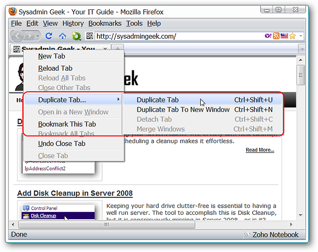Add Simple Tab Duplication to Firefox