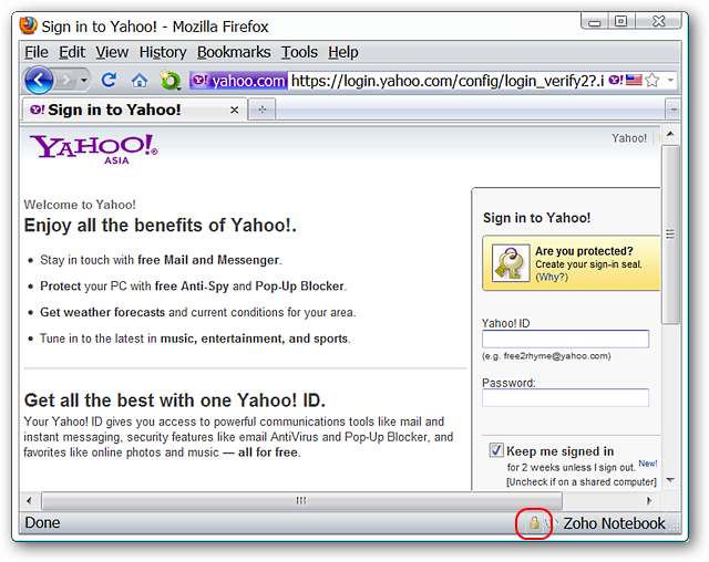 View a Website’s Security Level in Firefox’s Address Bar