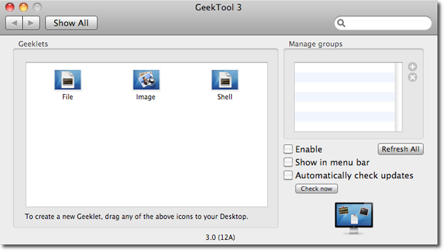Desktop Customization: Introduction to GeekTool for OS X