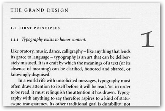 From the Elements of Typographic Style by Robert Bringhurst