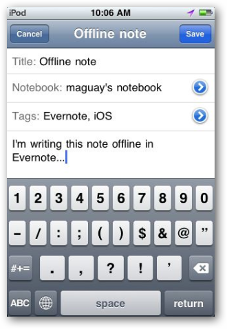for ipod download EverNote 10.66.3.33484