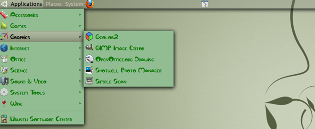 Start Menu Green