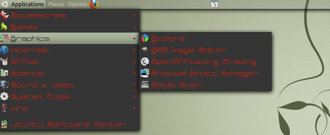 Start Menu Red