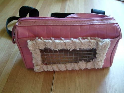 DIY-Recycled-Small-Pet-Carrier-Backpack