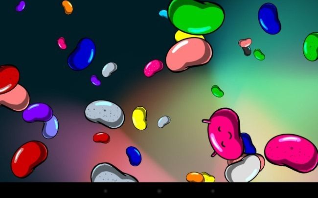 android floating jelly beans