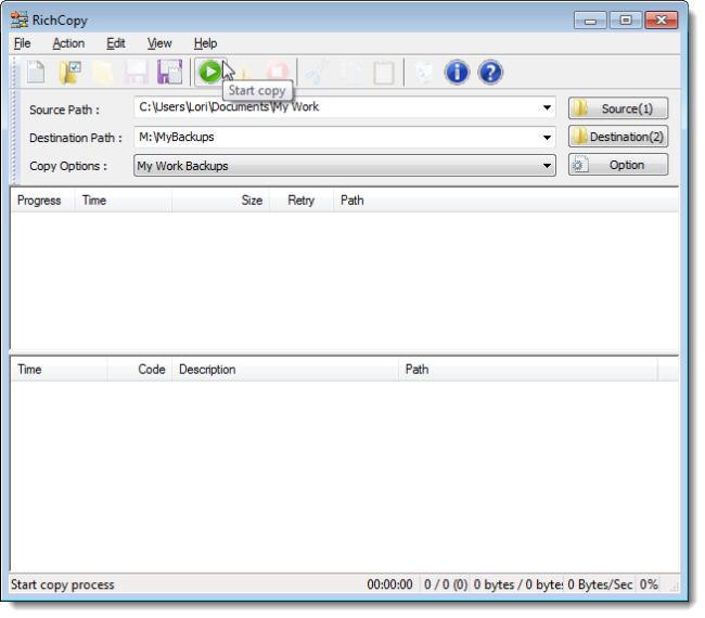 Add a Graphical User Interface (GUI) to the Microsoft Robocopy Command ...