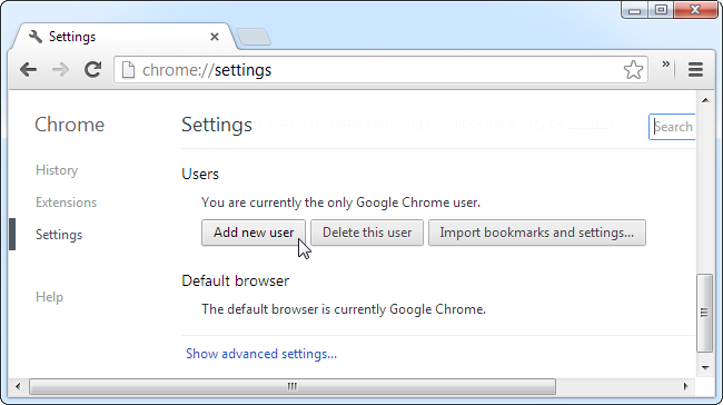 add-google-chrome-user