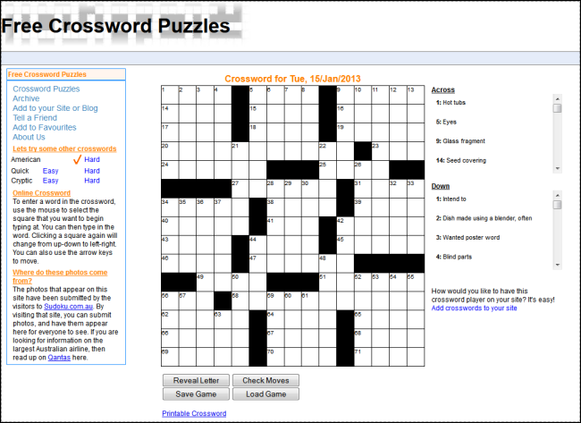 free_crossword_puzzles