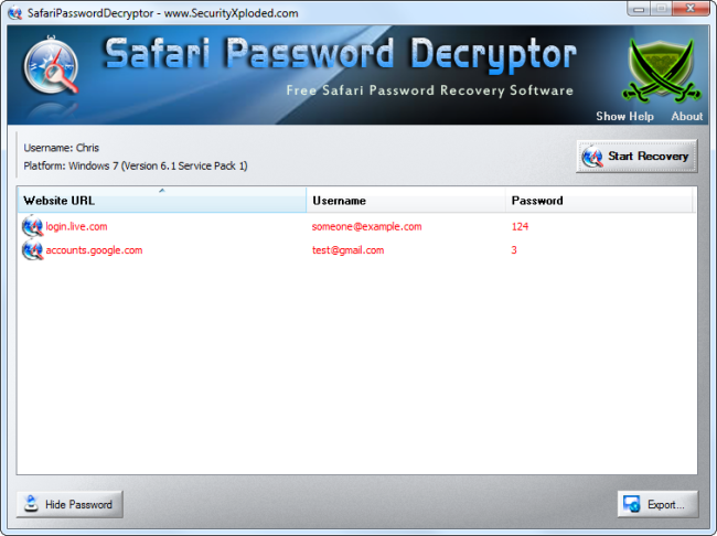 safari-password-decryptor