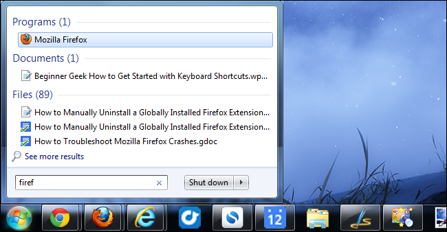 launch-firefox-with-start-menu-search