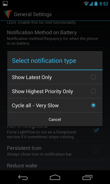 light-flow-select-notification-method
