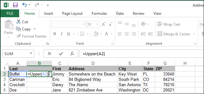 Efficient Methods to Modify Text Casing in Microsoft Excel 2013 with Built-In Formulae