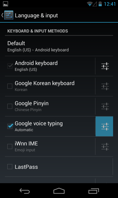 google-voice-typing-settings