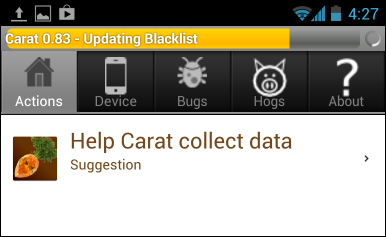 help-carat-collect-data