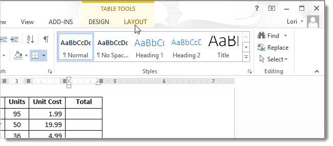 01_clicking_layout_table_tab