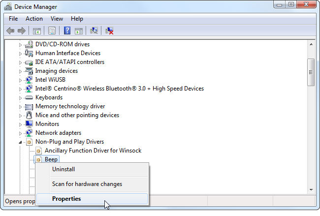 beep-driver-properties