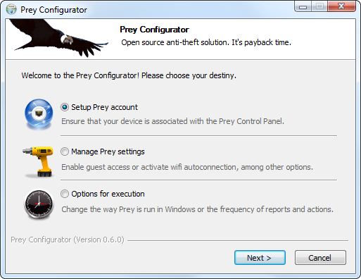 configure-prey-on-windows
