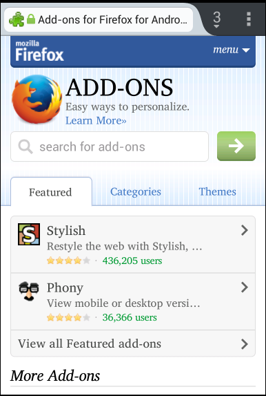 firefox-for-android-add-ons